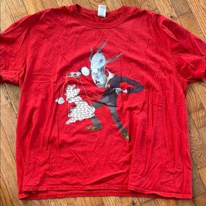 Pink Floyd Red Short Sleeve Tee
